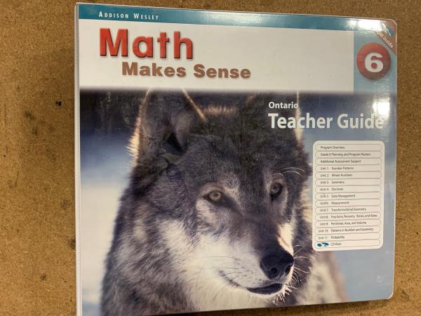 Math Makes Sense 6 Ontario TG & CD