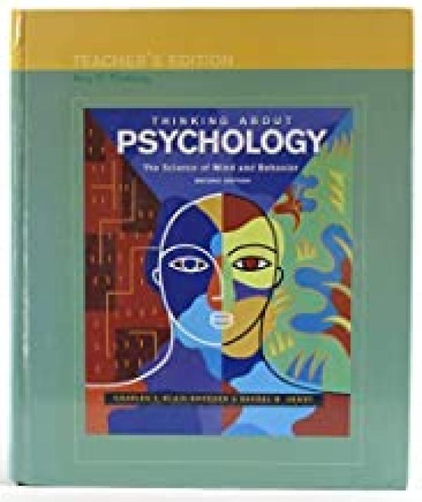 Thinking About Psychology 2/E Te