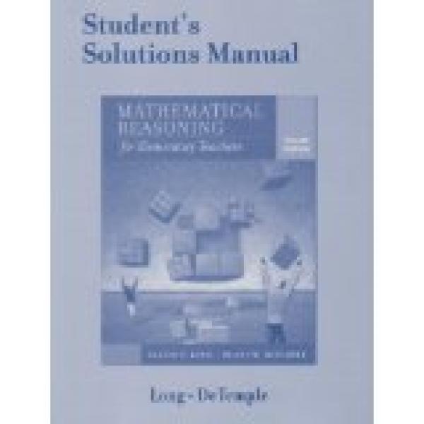 Student's Solution Manual for Mathematic