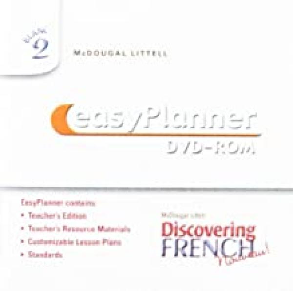 Discovering French 2 Blanc Easy Planner