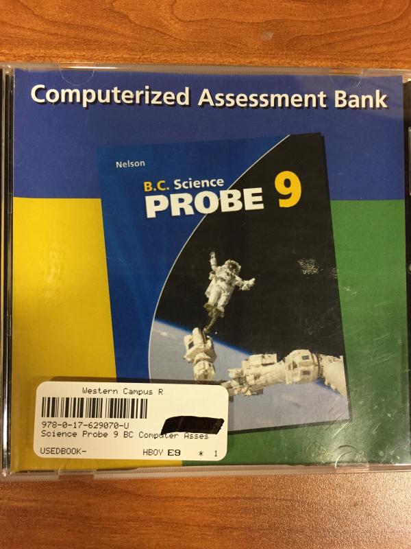 Science Probe 9 BC Computer Asses Bank