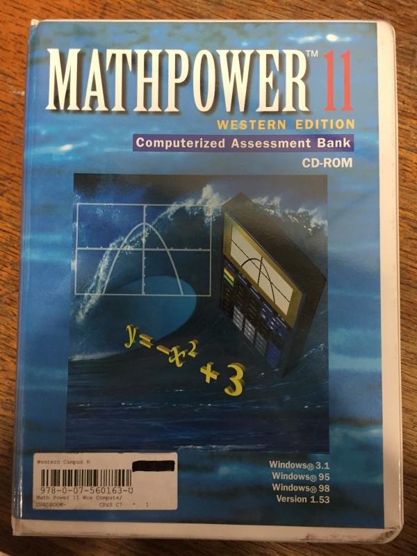 Math Power 11 Wce Computerized Assessmen