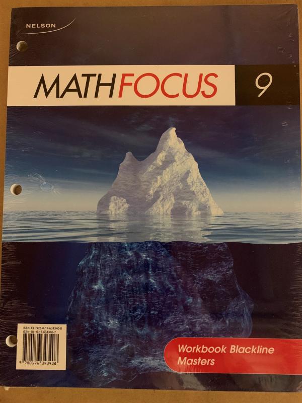 Math Focus 9 Student Workbook BLM