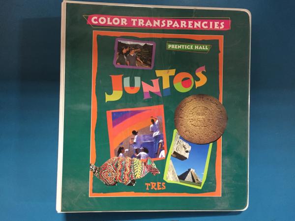 Juntos Tres Transparencies Binder