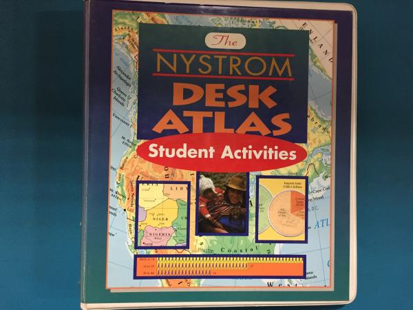 Nystrom Canadian Desk Atlas C1995 Activi