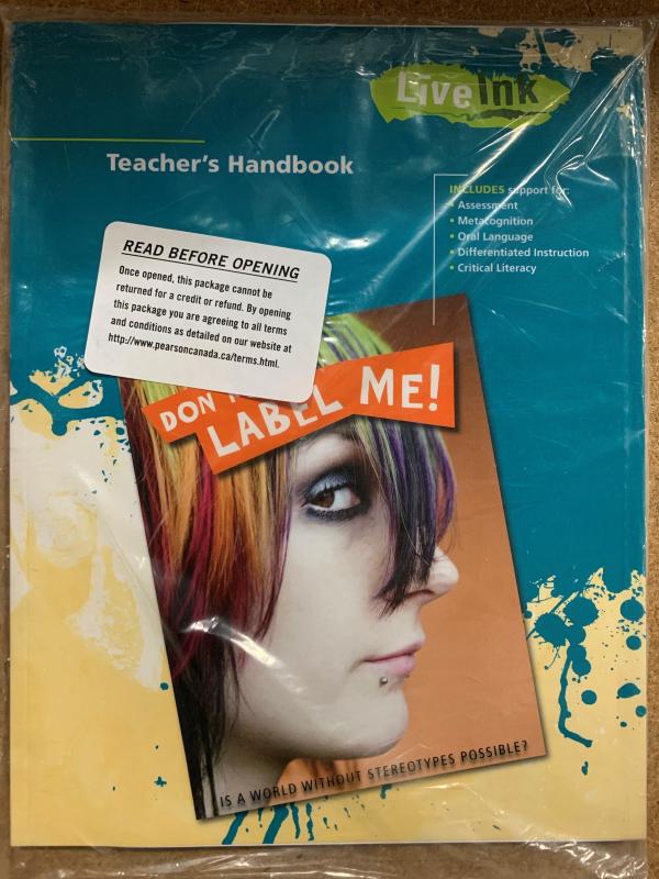 Live Ink 1.1 : Don't Label Me! Teachered