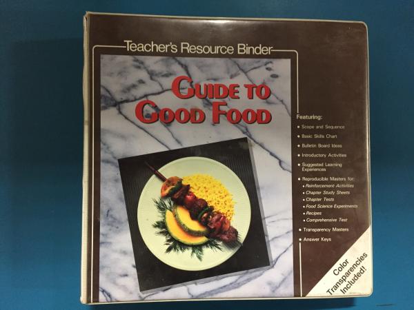 Guide to Good Food 1992 TR Binder