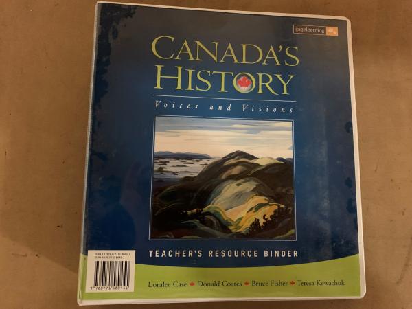 Canada's History: Voices & Visions TRB
