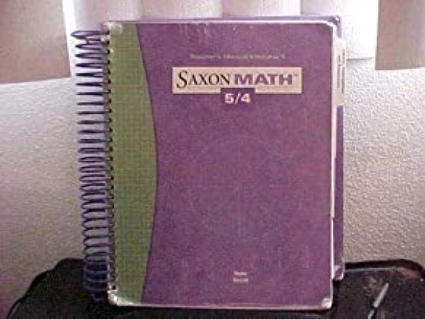 Saxon Math 5/4 3/E Te Vol 1