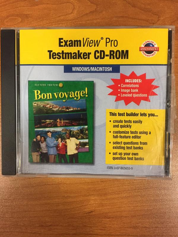Bon Voyage 2 Exam View Testbank