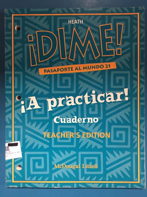 Dime Pasaporte Al Mundo 21: A Practic Te