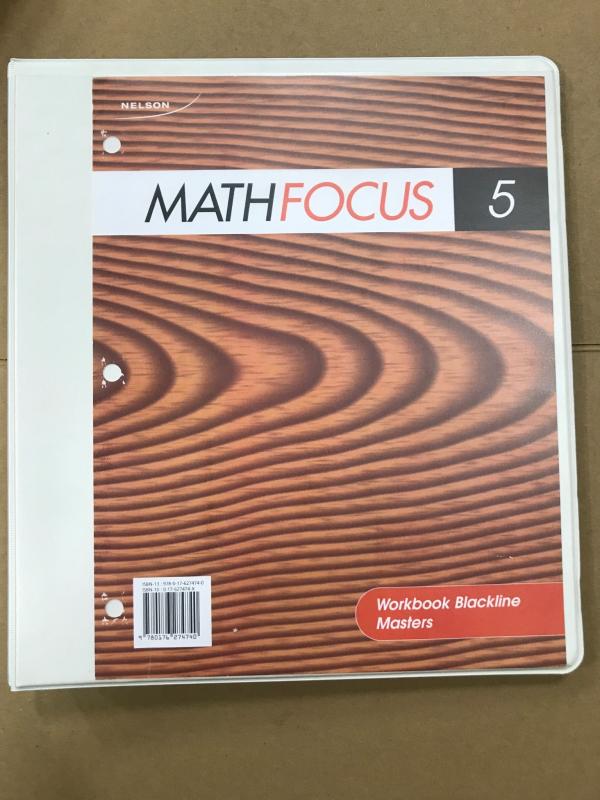 Math Focus 5 Workbook BLM