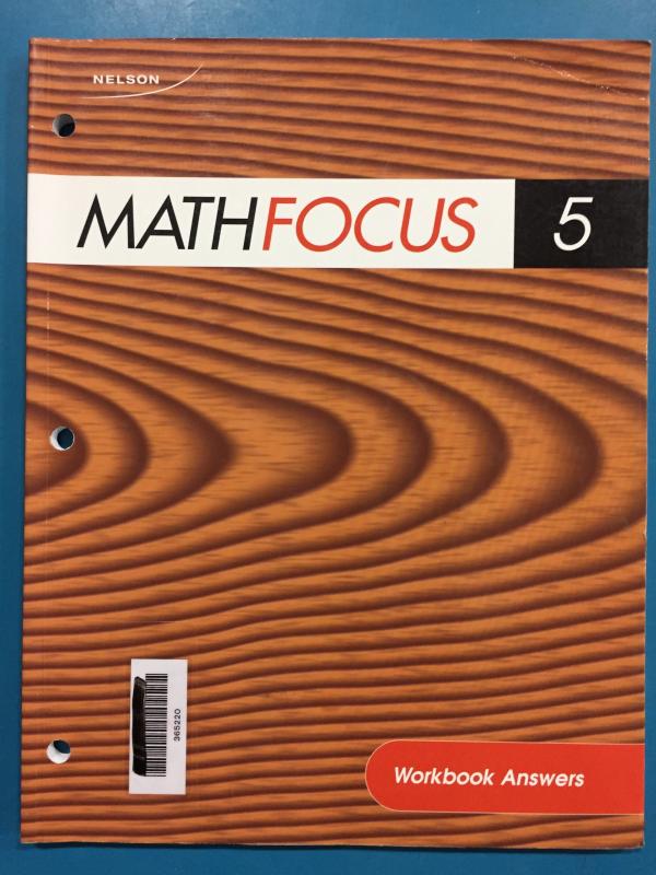 Math Focus 5 Workbook Answers