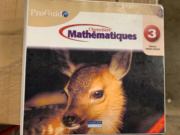 Mathematiques 3 WNCP Proguide