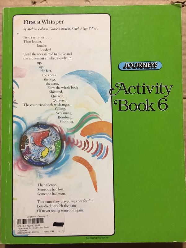 Journeys 6 Activity Book