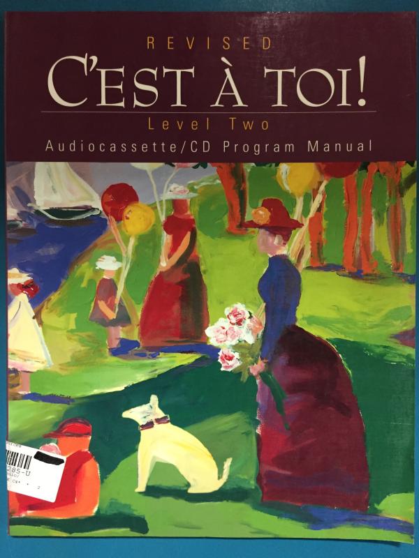 C'est a Toi Level 2 Audio Program Manual