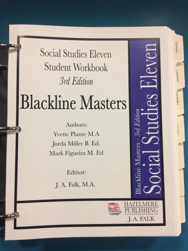 Social Studies 11 Blackline Masters