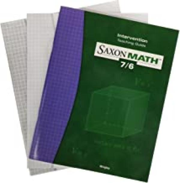Saxon Math 7/6 Intervention Teaching Gui