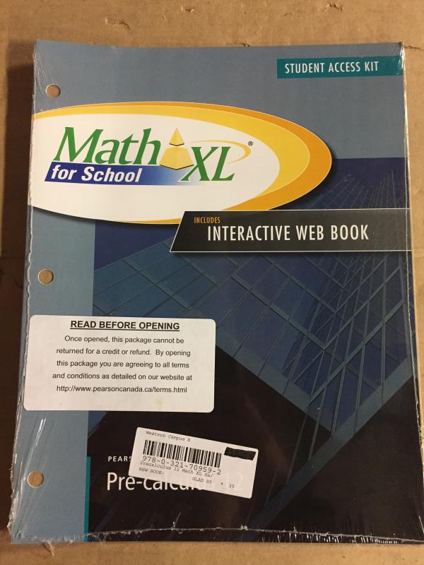 Pre-Calculus 12 Math XL Sac-1 Year