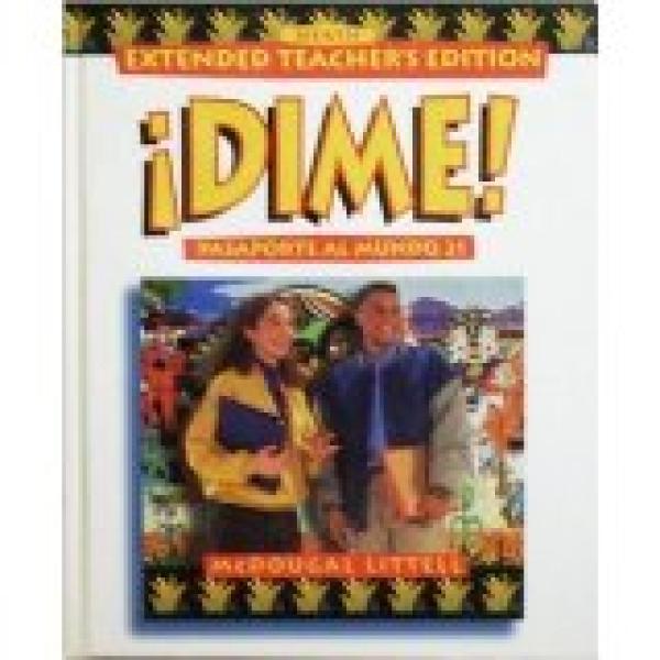 Dime Pasaporte Al Mundo 21 1997 Ext Te