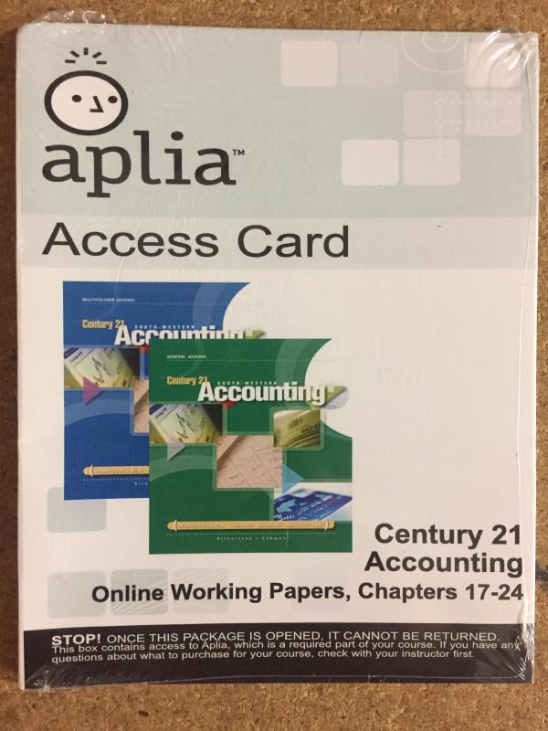 Online Working Papers Chapters 17-24