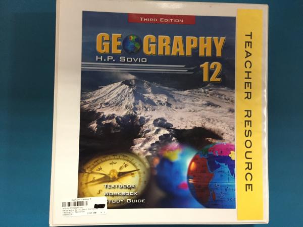 Geography 12 Student Workbook 3/E TR