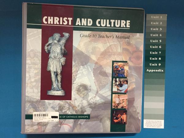 Christ and Culture - Year 10 TG