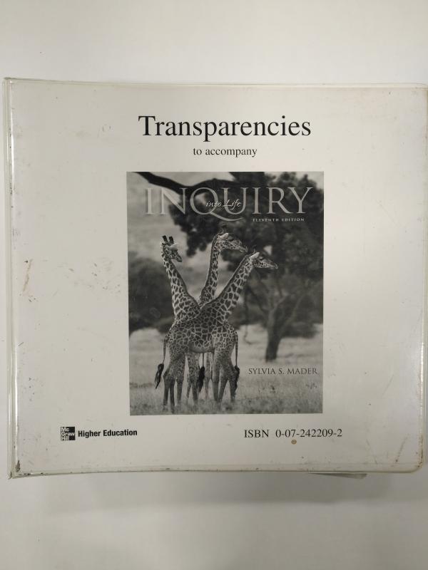 Inquiry into Life 11/E Transparencies
