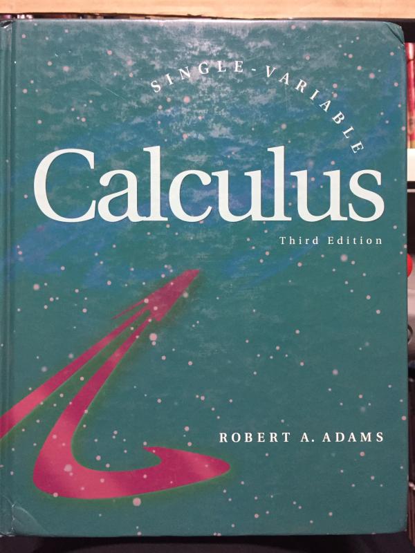 Single Variable Calculus 3/E