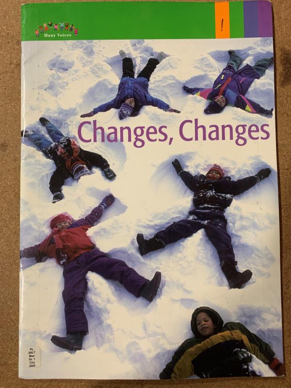 Changes, Changes (Big Book) Abss MV GR 1