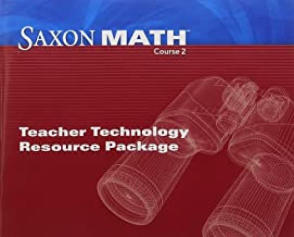 Saxon Math Course 2: Teacher Technology