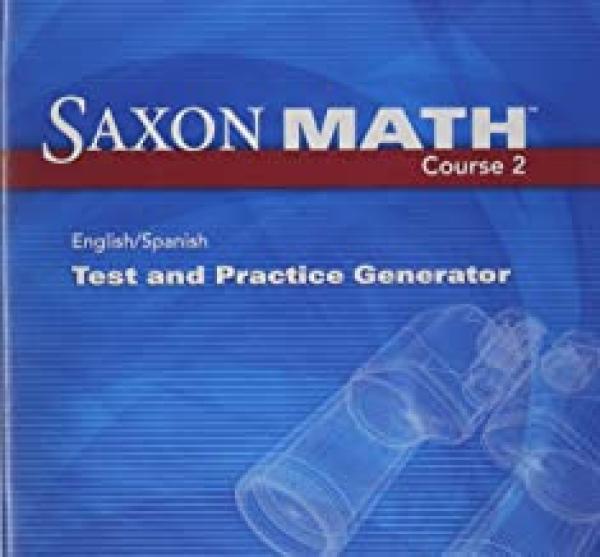 Saxon Math Course 2 Test & Practice Gen