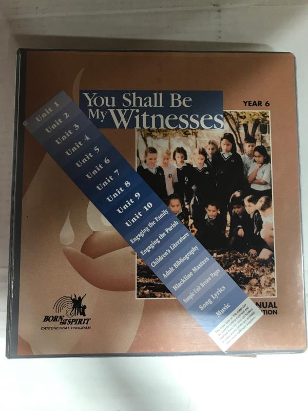 You Shall Be My Witnesses: Year 6 TM