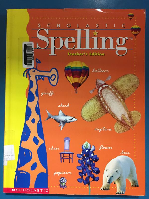 Scholastic Spelling Grade 3 TE