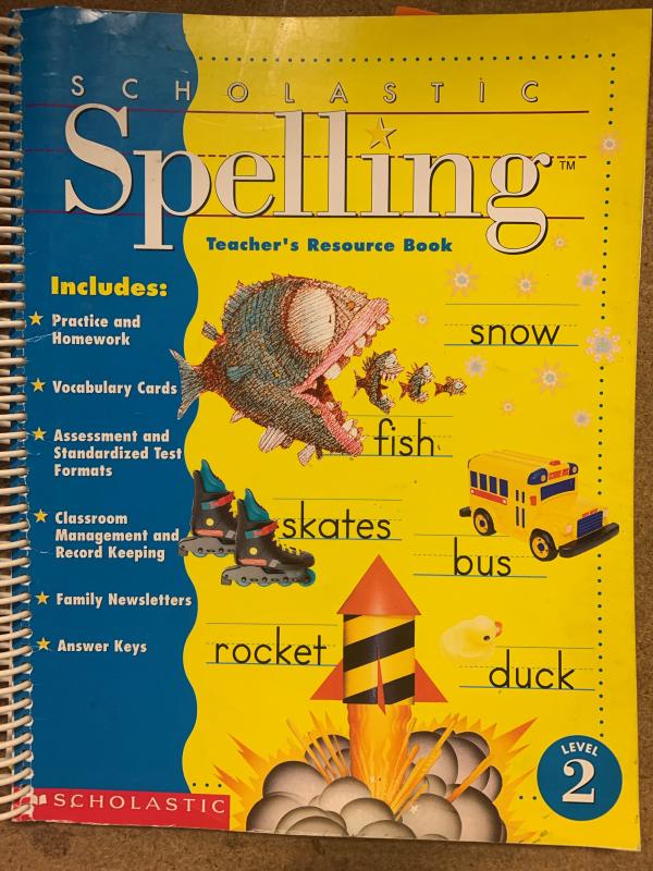 Scholastic Spelling Grade 2 TRB