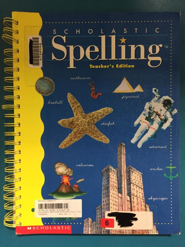 Scholastic Spelling Grade 6 Te