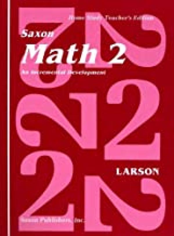 Saxon Math 2 Home Study Te