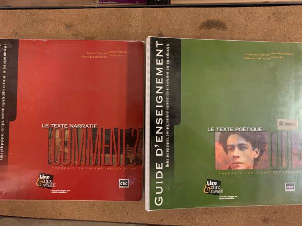 Le Texte Narratif: Comment?: Francais