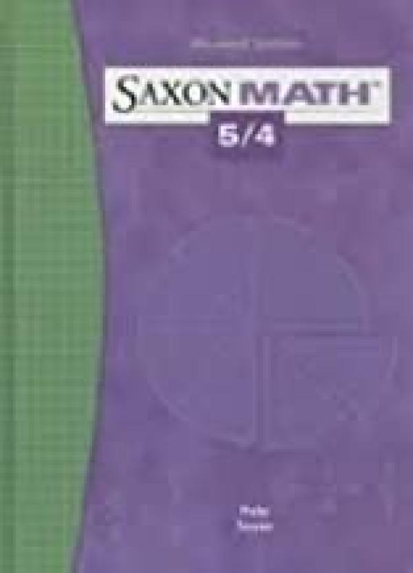 Saxon Math 5/4 3/E Test Prep