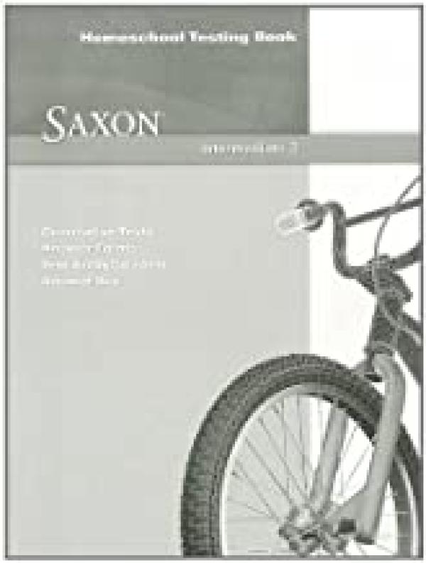 Saxon Math Intermediate 3: Homeschool Te