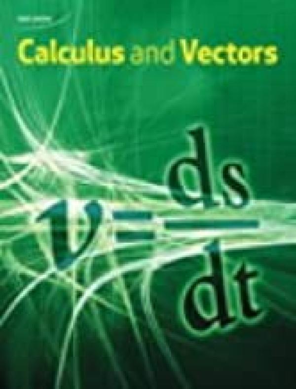 Nelson Calculus & Vectors 12 W/PDF Files