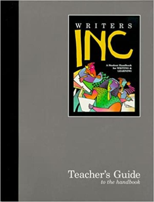 Writers Inc Handbook Teacher's Guide