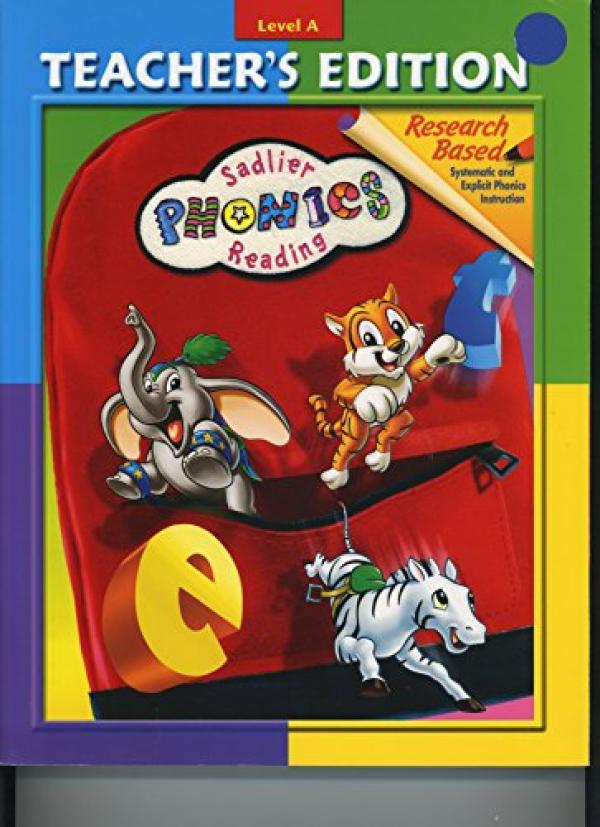 Sadlier Phonics Level A Teacher's Editio
