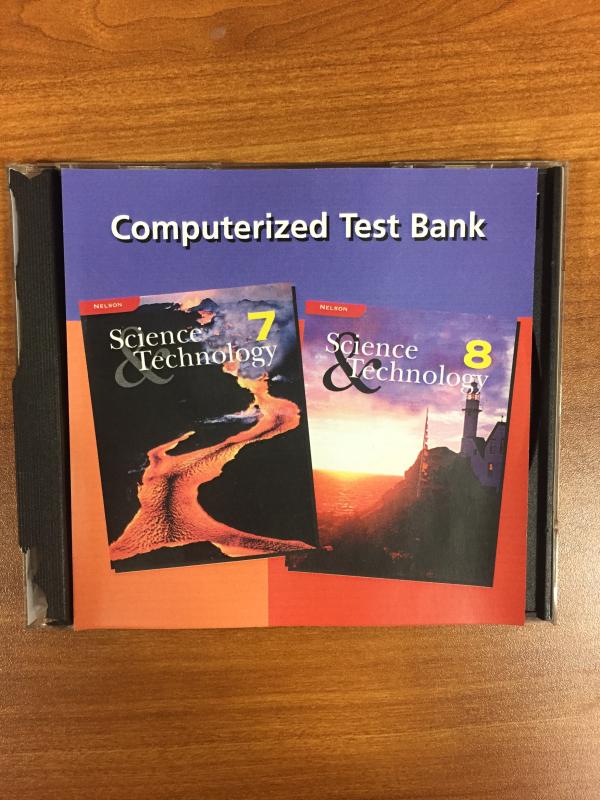 Nelson Sci & Tech 7/8 Test Bank