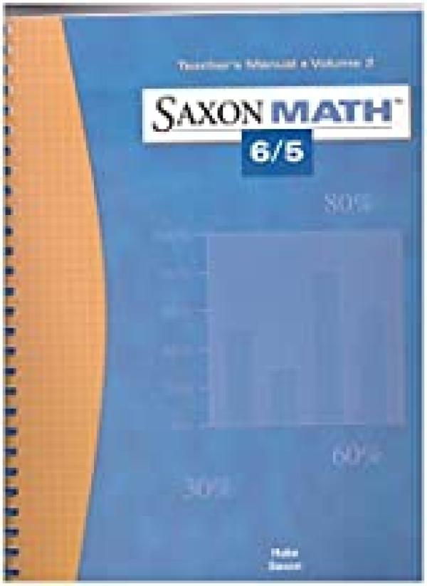 Saxon Math 6/5 TM Volume 2