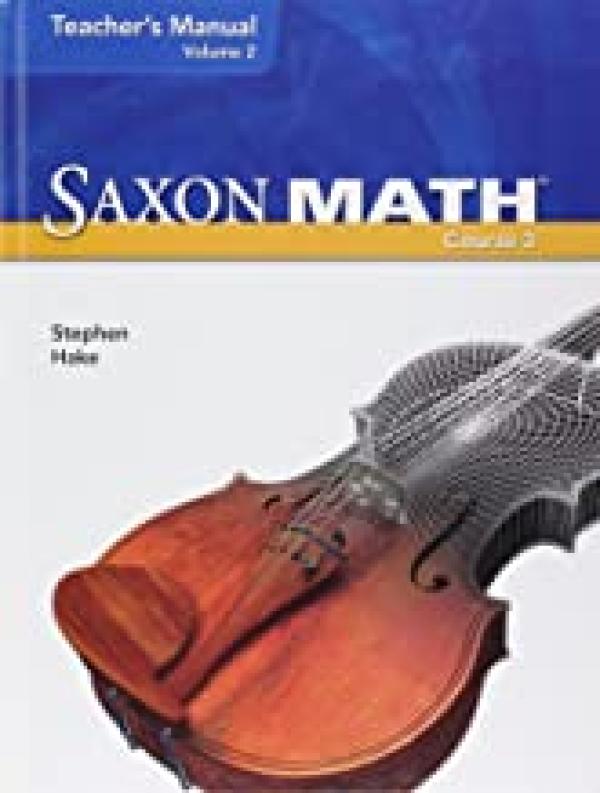 Saxon Math Course 3 TM Volume 2