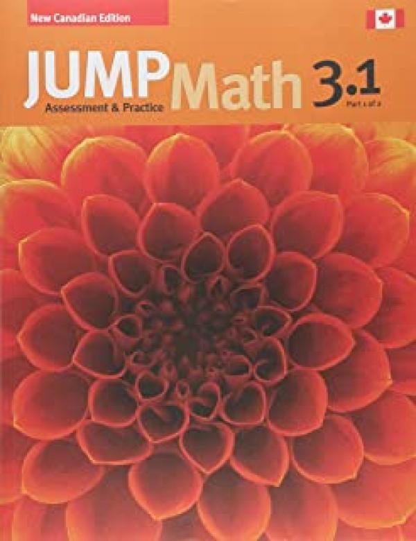 Jump Math 3 Ap Book 1: New Canadian