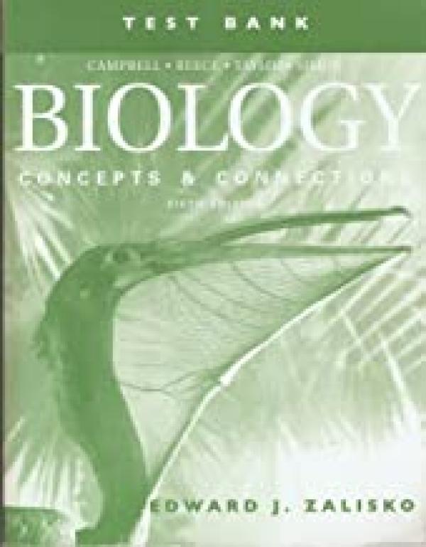 Biology: Concepts & Connections Test Ban