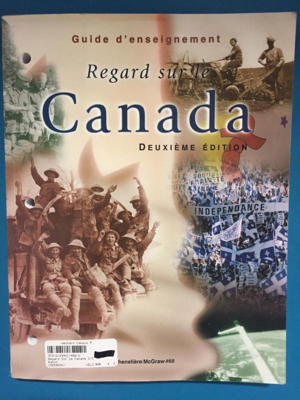 Regard Sur Le Canada 2/E TG