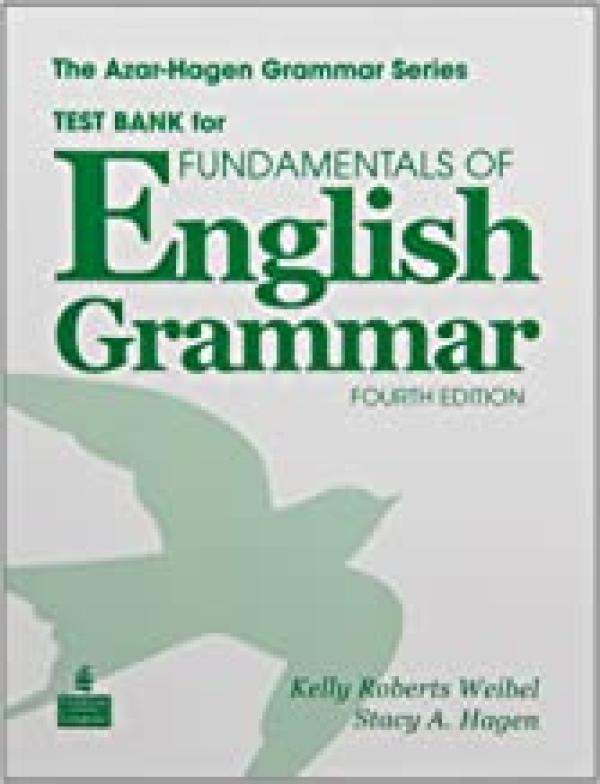 Fundamentals of English Grammar Test Ban